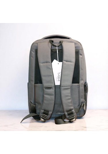 Laptop Ve Seyahat İçin İnce Tasarım Sırt Çantası Baggaj S24112 Gri