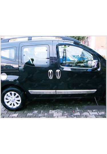 Fiat Fiorino Krom Yan Kapı Çıtası 4 Kapı 2008 Üzeri P. Çelik