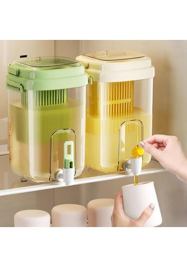 Suntek İçecek Dispenseri Konteyner Çaydanlık Su Sarı