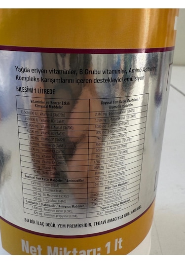 Ideal Vitamino Premiks 1 Lt