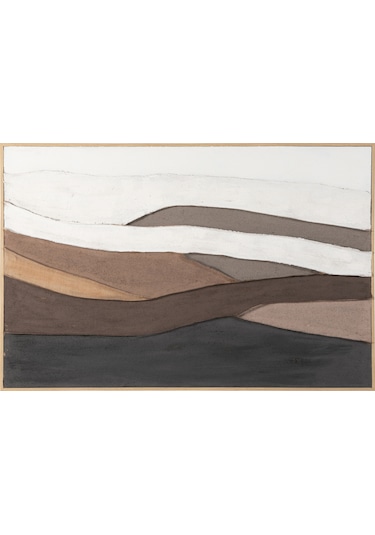 Sıenna Çerçeveli Yağlıboya Tablo 100x150 Cm