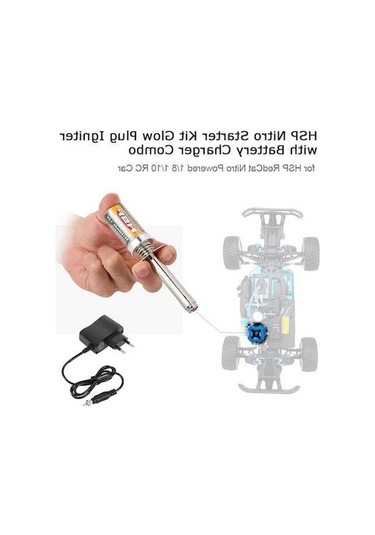 Ebitda Hsp Redcat 1/8 1/10 Nitro Rc Araçlar İçin Glow Plug Ateşleme Seti