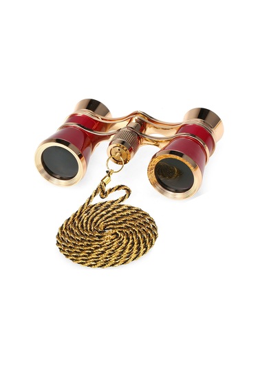 Yaozixa Kadınlar İçin Klasik Kolyeli 3x25 Binokül, Tam Metal Gövde, Bak4 Prisma Ve Fmc Lensli, Tiyatro-opera İçin Kısa Mesafe Görüntüleme