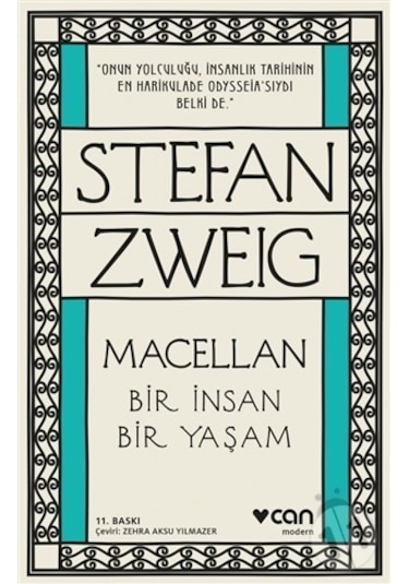 Macellan - Bir İnsan Bir Yaşam - Stefan Zweig - Can Yayınları