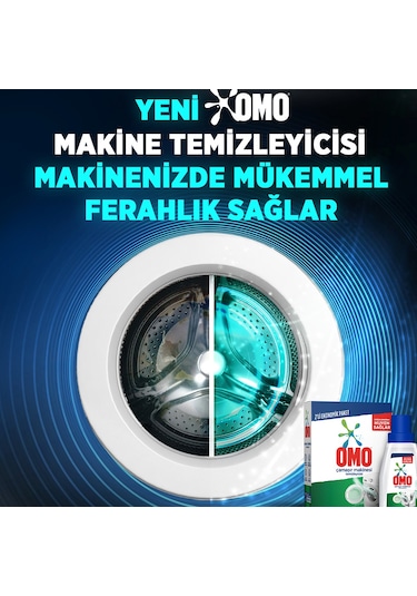 Omo Çamaşır Makinesi Temizleyicisi 2 x 400 ML