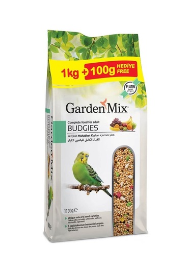 Platin Seri Vitaminli Meyveli Muhabbet Kuşu Yemi 1 Kg + 100 Gr Hediyeli - Wvna-410830 50 ML