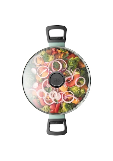 Berghoff Leo Sage Alüminyum Tencere Turkuaz 24 CM