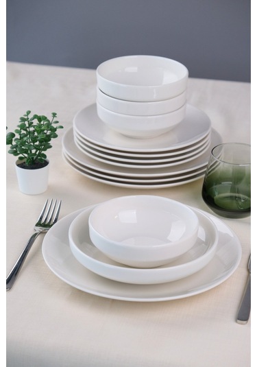 Tabak Evi Porselen Sofia Yemek Takımı 16 Parça 4 Kişilik