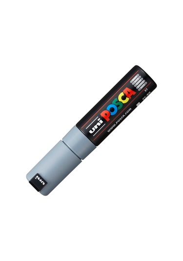 Uni Posca Pc-8K Boyama Markörü 8.0Mm Grey