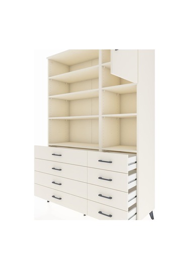 Hyperion Dolap 8 Raflı 8 Çekmeceli Tek Kapaklı 132x44x195 Aytaşı-aytaşı/aytaşı Aytası/aytası Hyperion Dolap 8 Raflı 8 Çekmeceli Tek Kapaklı 132x44x195 Aytaşı-aytaşı/aytaşı Aytası/aytası