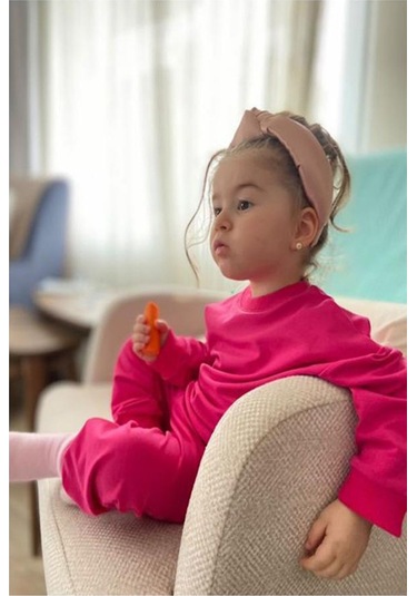 Babywom Basic Mevsimlik Eşofman Takımı- Fuşya