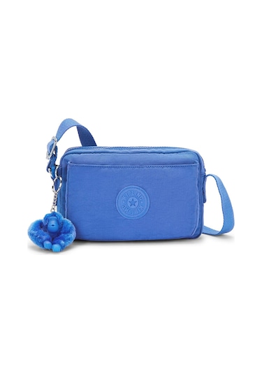 Kıplıng Abanu Küçük Boy Omuz Çantası Mavi Havana Blue Mavi