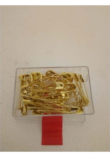 Küçük Metal Sarı Çatal Iğne (454928964) Sarı
