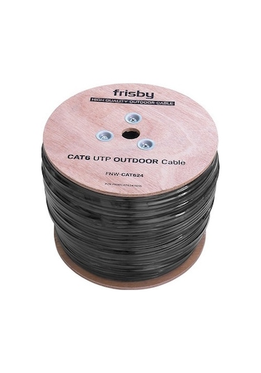 Frisby Fnw-Cat624 23Awg Cat6 Utp 305M Dış Ortam Kablosu