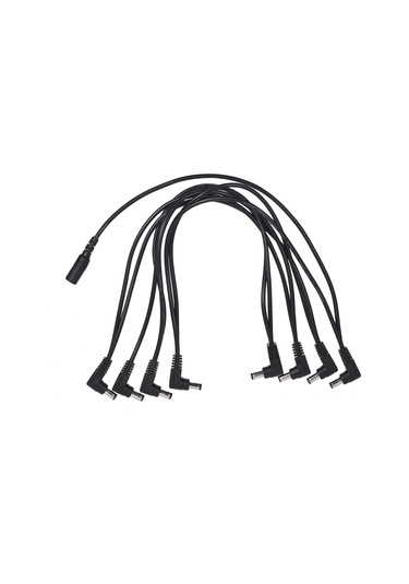 Xindoker Joyo Cm-26 Gitar Efektleri İçin 8'li Daisy Chain Kablosu - 9v Dc Besleme Bağlantı Kablosu Temiz Bakır Çekirdek, Nikel Kaplı Uçlar