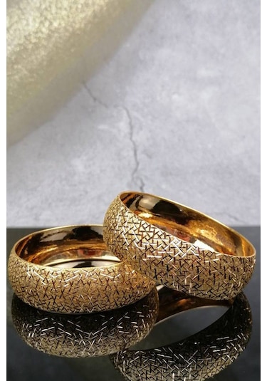 22 Ayar Altın Cam Kırığı Işçiliksiz Bilezik 20 Gr