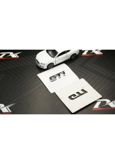 Volkswagen Golf Gti Bagaj 3M 3D Krom Abs Yazı Logo Amblem