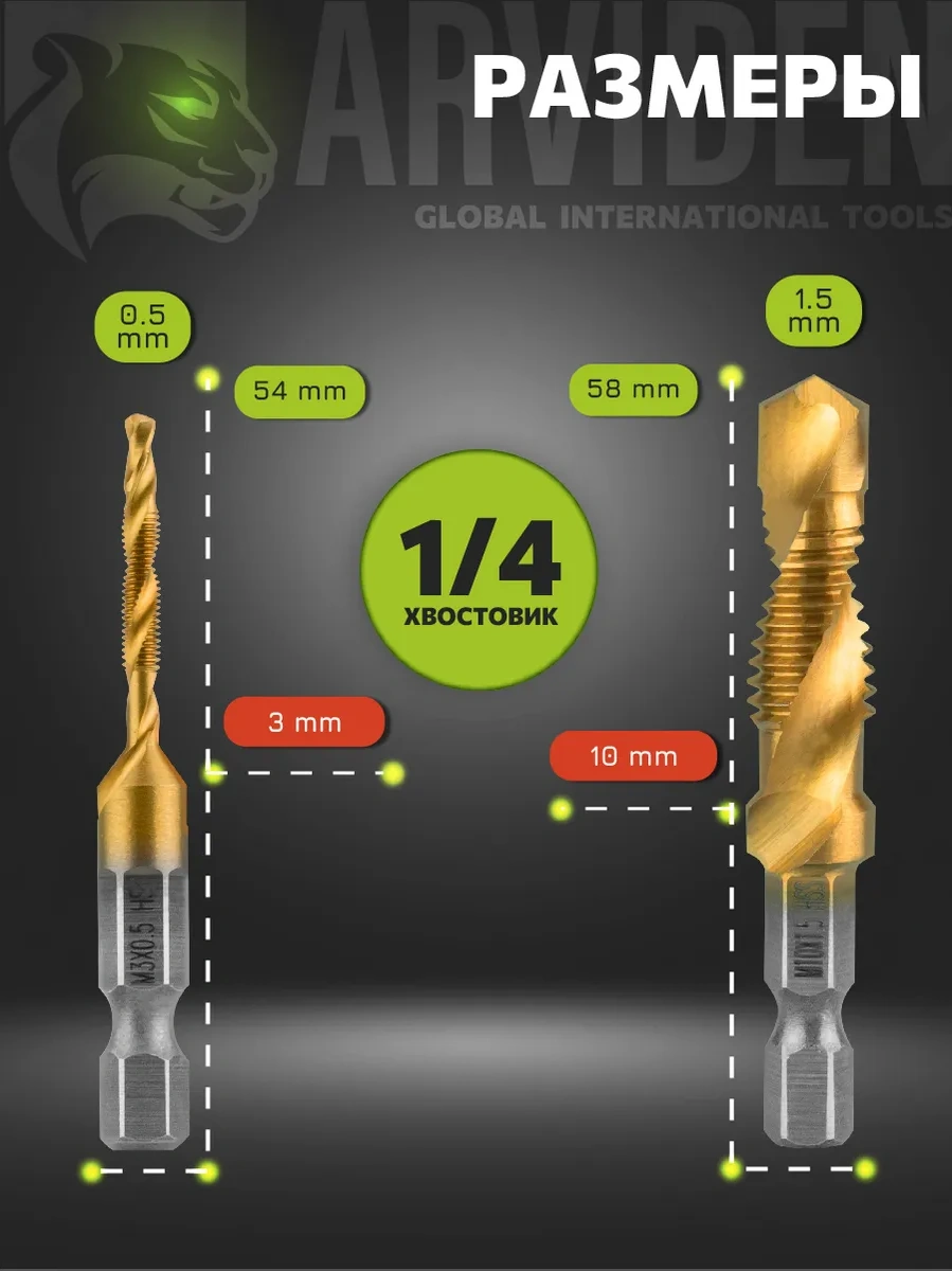 Arvıden Metal İçin Kılavuz Ve Matkap Ucu S 261768823