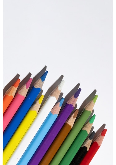 Faber-Castell Jumbo Boya Kalemi,12 Renk,Kalın Gövde ve Uç,Kırılmaya Dirençli Özel Yapıştırma Sistemi,Kolay Açılır