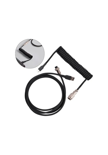 Trendooze Homyl Usb Tip C Kablo - Mekanik Klavye Siyah, Evrensel Şarj Çözümü
