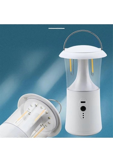 Bloomnest Şarj Edilebilir Su Geçirmez Kamp Feneri - Dış Mekan Kamp Ve Yürüyüş İçin Uygun Newway Asorti Asorti Çok Renkli