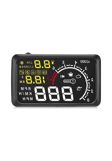 Sanal Gösterge Paneli Hud Head Up Display 5.5 İnç X3 Obd Sistem