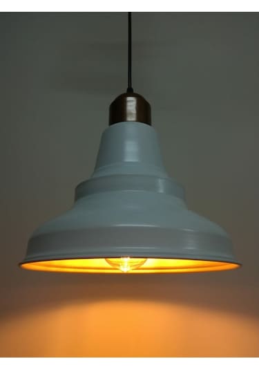 Mylights Retro Beyaz Bakır Ve Gold Askılı Metal Sarkıt Avize (429092852)
