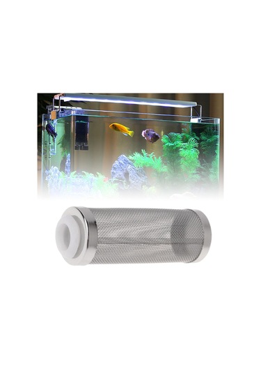 Homyl Akvaryum Filtresi Örgü Giriş Koruyucu Net, Paslanmaz