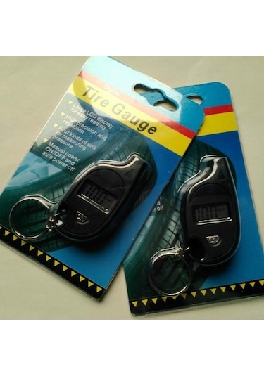 Sones Taşınabilir Dijital Lcd Lastik Tekerlek Hava Basıncı Ölçer Test Cihazı