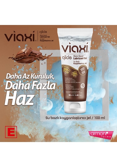 Viaxi Glide Kayganlaştırıcı Çikolatalı 100 ML