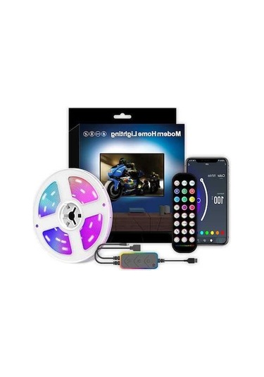 Ebitda Wifi Kontrolü Rgb Led Şerit Işık - 100/300/500/750cm Seçenekleri