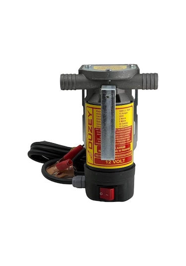 Düzey 12 Volt 1 Inc Alüminyum Gövde Sıvı Transfer Pompası