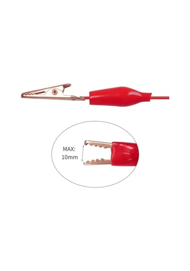 P1533 Erkek Jumper Kablo - Krokodil Dönüştürücü Kablo - 10 Adet