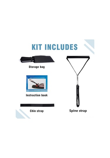 Yifomall Boyun Egzersiz Ve Decompressyon Kemer - Omuz Ve Boyun Ağrısı Giderici - Kıkırdak Bakımı Ve Spinal Egzersiz Aracı