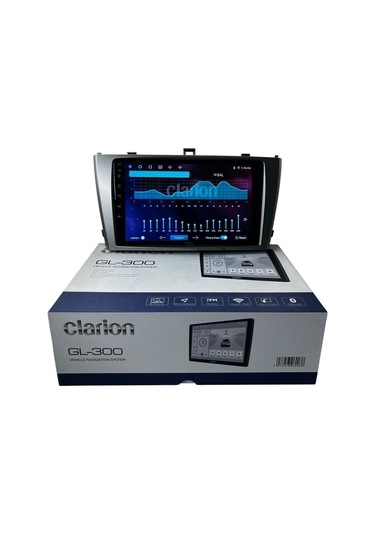 Toyota Avensis 2008-2015 Clarion 4-64 Tam Profesyonel Oem Multimedia 9"