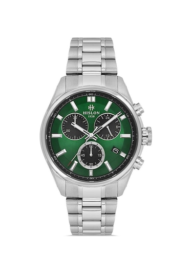Hislon Masterwork Ms207s-15ss Çizilmez Safir Cam Erkek Kol Saati Çok Renkli