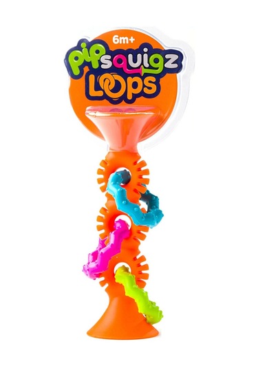 Fat Brain Toys Turuncu Halkalı Silikon Diş Kaşıyıcı F165ML Turuncu