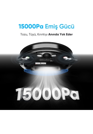 Şımart Katya V 15000pa 6400 MAH Yüksek Batarya Akıllı Robot Süpürge