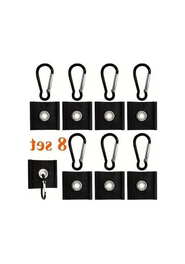 Trendooze Cloud011 8 Adet S Kancalı Caravan Branda Kancası 5-8mm Askılı İç Dış Dekor