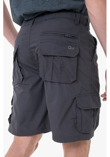 Trespass Mens Gally Cargo Shorts Erkek Kargo Şort Mabtshg10017 Gri Antrasit