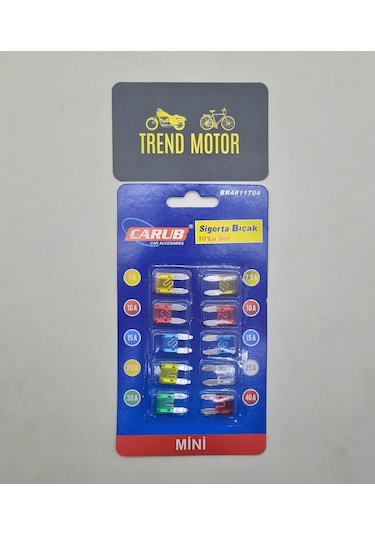 MİNİ BIÇAK SİGORTA SET - MOTOSİKLET ARABA
