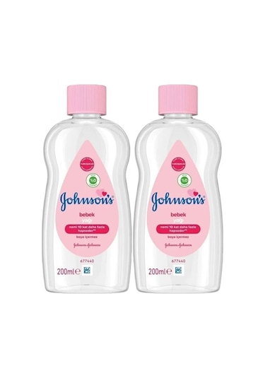 Johnson's Bebek Yağı 200 Ml x 2 Promopack