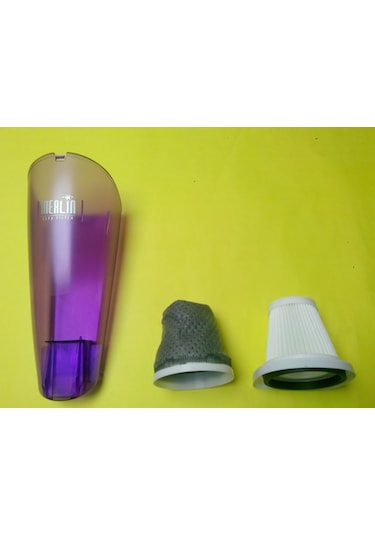 Arnica Merlin Mor Süpürge Gövdesi + Merlin Hepa Filtre