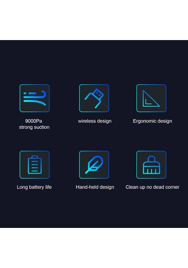 Aubyhe Kablosuz El Tipi Süpürge 9000pa Güçlü Emme, Islak-kuru İkili Kullanım, Araç Ve Ev İçin, 40 Dakika Kullanim Süresi, Kırmızı Jm-6601 Kırmızı