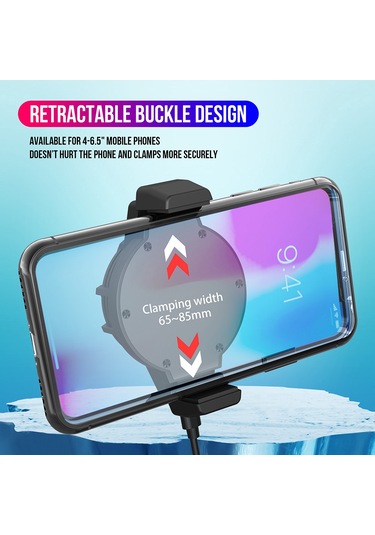 Reedark "hxsj P10 Taşınabilir Soğutucu - Hızlı Isı Dağıtım, Geniş Uyumluluk, Renkli Led Işık"