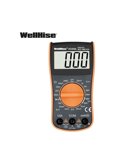 Wellhise VC830L Ölçü Aleti Multimetre Avometre