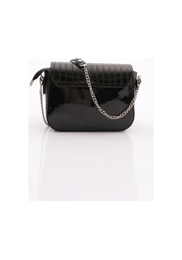 Dgn 3009-2168 Kadin Zincirli Omuz Askili Çanta 3009-2168-R1645 Siyah