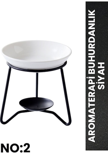 Aromaterapi Buhurdanlık No: 2 Siyah