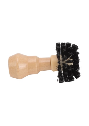 Kangvka Kahve Portafilter Temizleme Fırçası - Ağaç Kolu Nilon Fırça - 58mm - Bar Aleti - Kaliteli Ve Dayanıklı Diğer