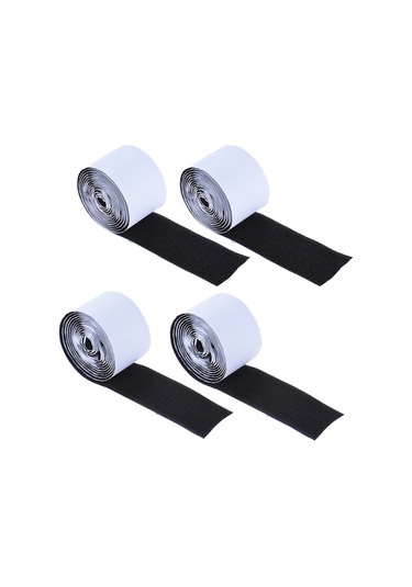 Xindoker Gitar Pedalı Sabitleme Bandı 5cm Genişlik 2m Uzunluk 2 Set 2 Tıkaç + 2 Dikiş Güçlü Yapıştırıcı Arka Yüzeyli